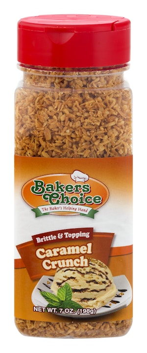  Baker's Choice Peanut Brittle Crunch - Nut Dessert Ice