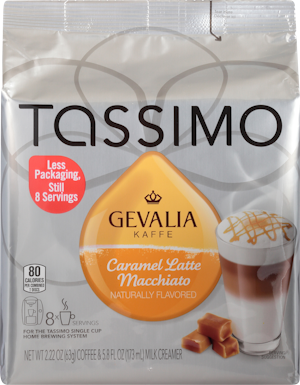 Tassimo Gevalia Latte Macchiato Caramel (8 servings)