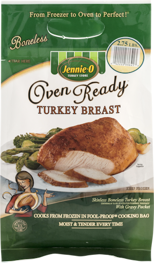 Sifter Jennie O Oven Ready Turkey Breast Skinless And Boneless With Gravy Packet